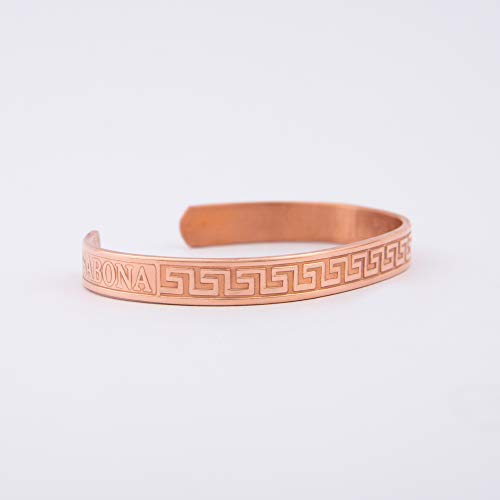 Pulsera de Cobre Sabona para Hombres y Mujeres: Efecto Analgésico para la Artritis - Olympia (S)