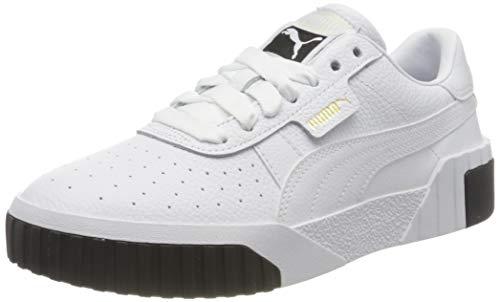 PUMA Cali WN'S, Zapatillas para Mujer, Blanco White Black, 38 EU