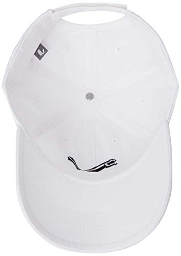 PUMA ESS Cap Gorra, Unisex Adulto, Blanco, Talla única