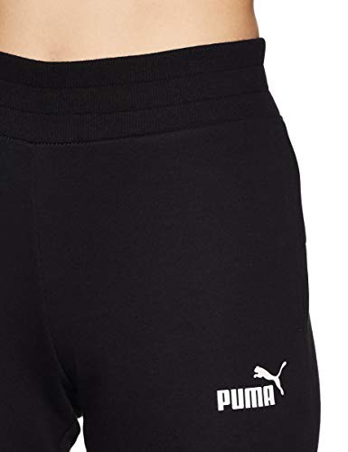 PUMA Essential TR Cl Pantalones de Chándal, Mujer, Negro (Cotton Black/Cat), XS