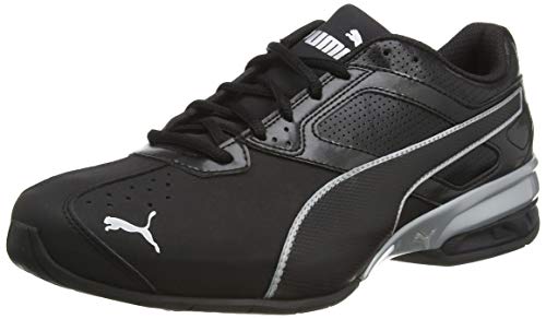 PUMA Tazon 6 FM, Zapatillas para Correr de Carretera para Hombre, Negro Black Silver, 46 EU