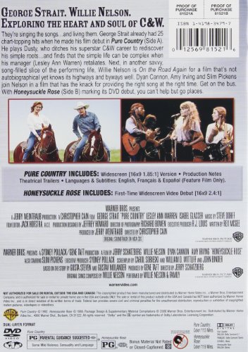 Pure Country & Honeysuckle Rose [Reino Unido] [DVD]