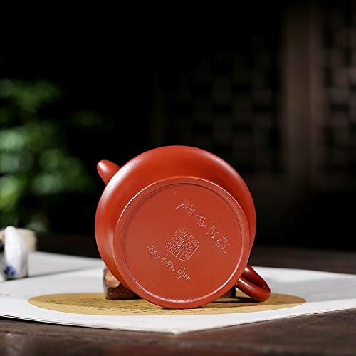 QIYIFANGZHI Kettle Tetera Tetera Pot Dahongpao de Alta definición de la Tetera Made of Clay (Color : Big Red Pouch)