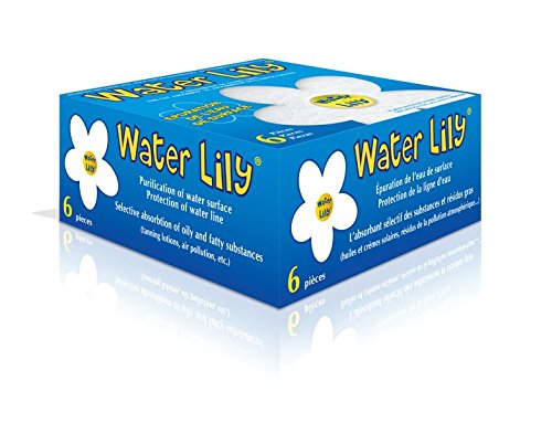 Qp M292733 - Abosorvente Grasa Agua Piscina Water Lily 6 Unidades
