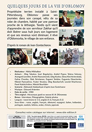 Quelques jours de la vie d'oblomov [Francia] [DVD]