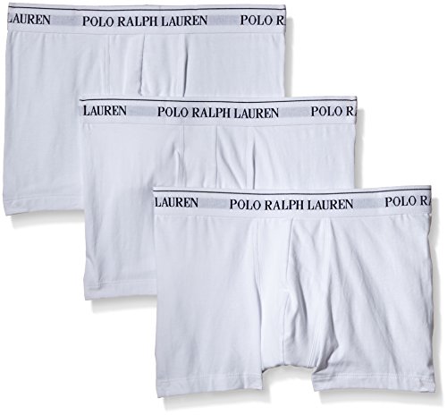 Ralph Lauren - Pack x 3 Bóxers para hombre, color blanco, talla X-Large