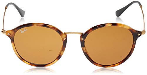 Ray-Ban 0Rb2447 1160 Gafas de Sol, Spotted Brown Havana, 52 para Hombre