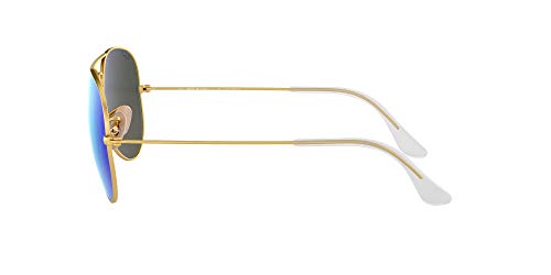 Ray Ban Aviator Large Metal - Gafas de sol unisex, Dorado, Large (58)