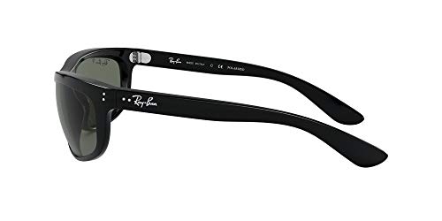 Ray-Ban Balorama Gafas de sol, Black, 61 para Hombre