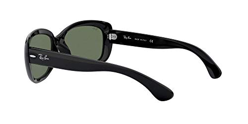 Ray-Ban Jackie Ohh 601 58 Gafas de sol, Black, 57 para Mujer