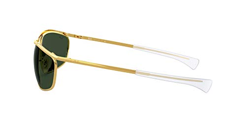 Ray-Ban Olympian l Deluxe Gafas, ORO, 62 Unisex Adulto