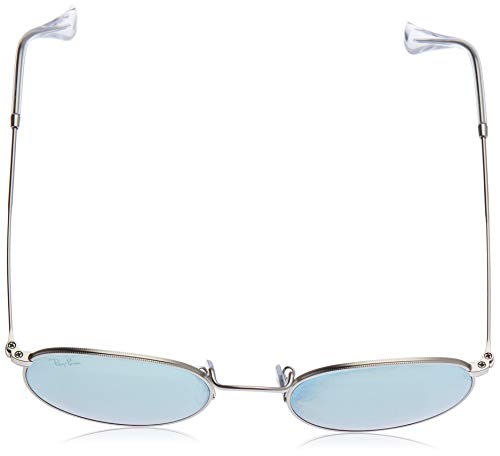 Ray-Ban RB 3447 Gafas de sol, Matte Silver, 50 para Hombre