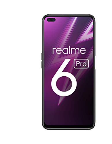 realme 6 Pro – Smartphone de 6.6”, 8 GB RAM + 128 GB ROM, Procesador OctaCore Snapdragon 720G, Cuádruple Cámara AI 64MP, Dual Sim, Color Lightning Red