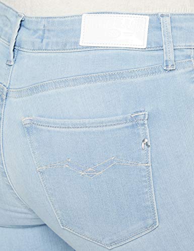 REPLAY New Luz Vaqueros Skinny, Azul (Light Blue 10), No Aplica /L28 (Talla del Fabricante: 27) para Mujer