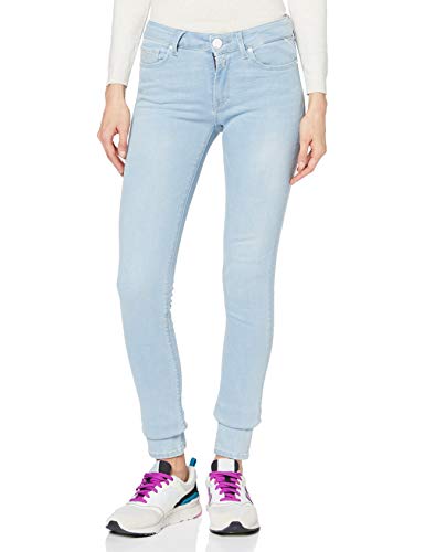 REPLAY New Luz Vaqueros Skinny, Azul (Light Blue 10), No Aplica /L28 (Talla del Fabricante: 27) para Mujer