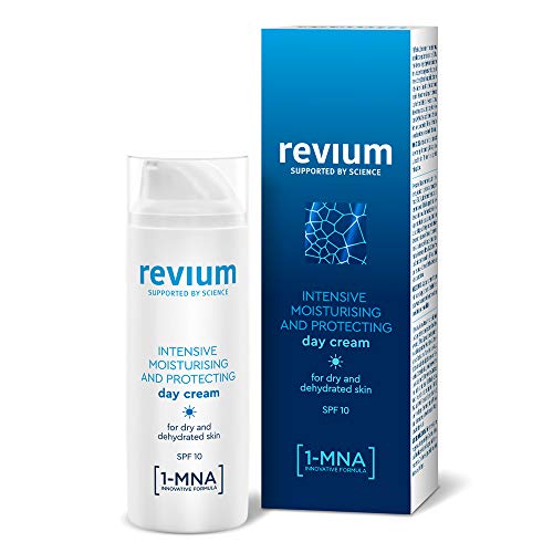 REVIUM INTENSIVE MOISTURISING AND PROTECTING DAY CREAM WITH 1-MNA MOLECULE, SPF10, HYALURONIC ACID ACTIVATOR, THE NMF RECOVERY COMPLEX