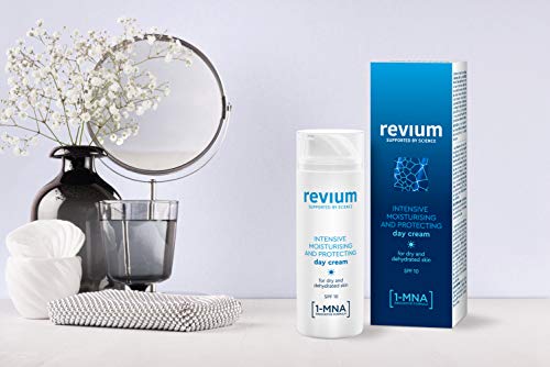 REVIUM INTENSIVE MOISTURISING AND PROTECTING DAY CREAM WITH 1-MNA MOLECULE, SPF10, HYALURONIC ACID ACTIVATOR, THE NMF RECOVERY COMPLEX