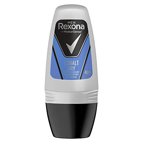 Rexona Desodorante Antitranspirante Cobalt Roll On 50ml Pack de 6: Total 300 ml