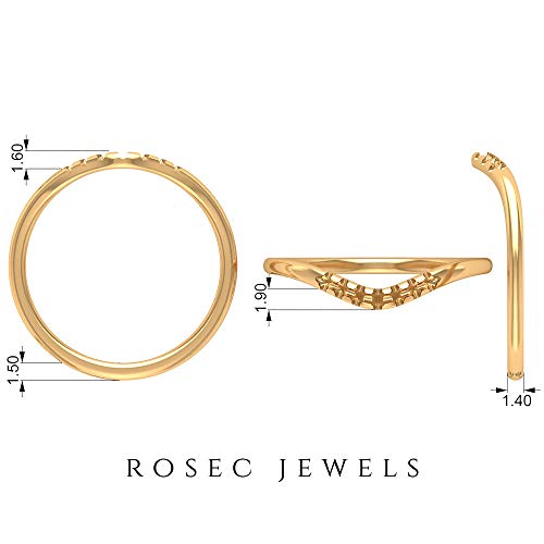 Rosec Jewels   14 quilates  oro blanco round-brilliant-shape   IJ Diamond