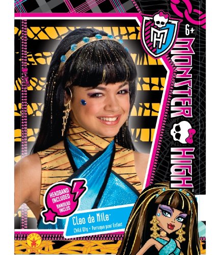 Rubies Costume Co Monster High Cleo De Nile Girls Wig (peluca)