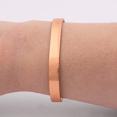 Sabona Copper Bracelet for Men and Women - Arthritis pain reliever effect - Plain… (S.)