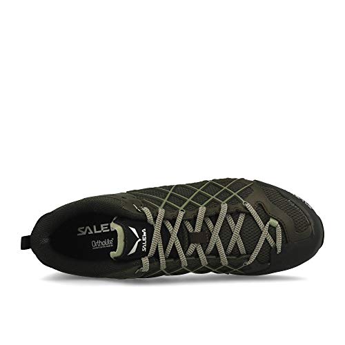 SALEWA Ms Wildfire, Zapatillas de trekking y senderismo para Hombre, sin Gore Tex ,Negro (Black Olive/Siberia 7625) ,44.5 EU