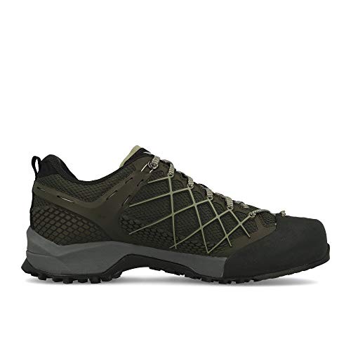 SALEWA Ms Wildfire, Zapatillas de trekking y senderismo para Hombre, sin Gore Tex ,Negro (Black Olive/Siberia 7625) ,44.5 EU