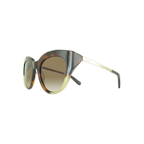 SALVATORE FERRAGAMO Gafas de Sol SF 855S TORTOISE/BROWN 52/22/135 mujer