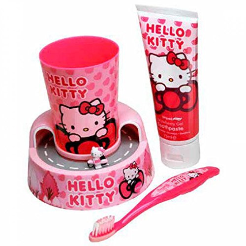 Sanrio - Set Cepillo Dientes Hello Kitty