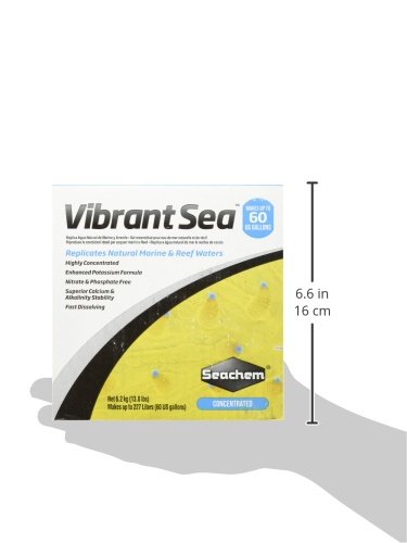 Seachem Sal para acuarios Vibrant Sea Reef Aquarium 6,2 kg/60gal