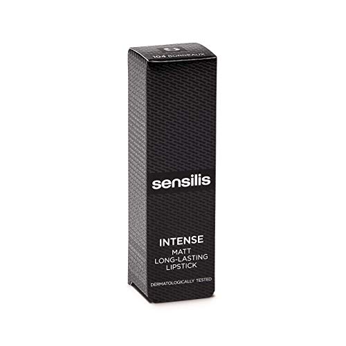 Sensilis Intense Barra de Labios de Larga Duracion con Acabado Mate 104 Bordeaux - 4 ml