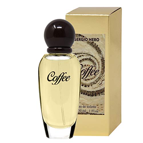 SERGIO NERO • Coffee Eau de Toilette/Agua de tocador para Mujeres frasco de 30 ml (1 fl.oz.) – Perfume Aromático Goloso