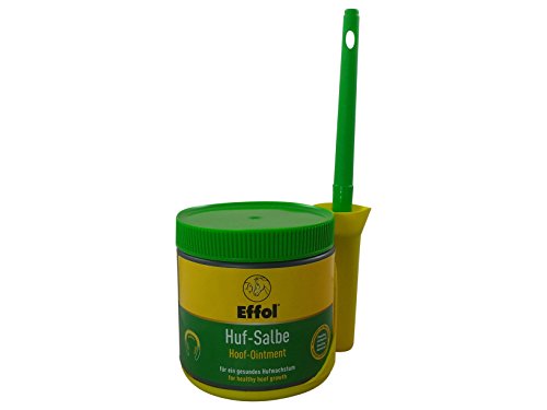 Set Effol HUF - pomada en Verde + Effol Pincel - Fix - hufsalbe con VASELINA Y Laurel 500ml Un ganzjähriges Producto Cosmético para ALTA CAPACIDAD der pezuñas