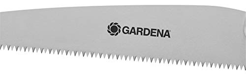 Sierra 300 PP combisystem de GARDENA: sierra para ramas, dentado trabado, longitud hoja 325 mm, antideslizante por tope en extremo del mango, cómodo manejo con componentes de plástico blando (8737-20)