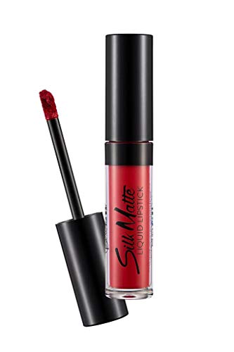 Silk Matte Liquid Lipstick 07 Claret Red Flormar