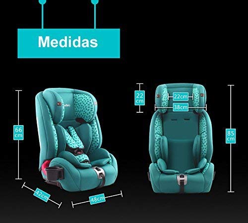 Silla de coche Star ibaby city fix HQ 668 - SPS + Isofix + Top Tether. Color Black/Grey.