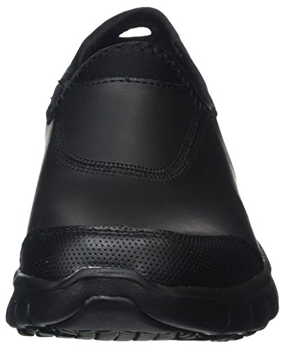 Skechers Sure Track, Zapatos de trabajo para Mujer, color Negro, 38 EU