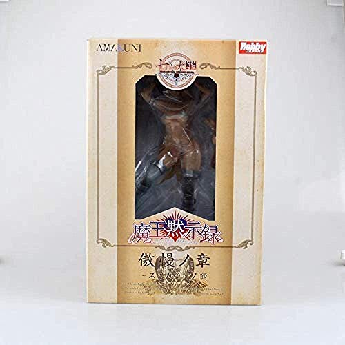 Skwenp Figura animado Lucifer siete pecados capitales Diablo sandía Splitti Apocalipsis Arrogante NoAkira niñas Carácter Modelo hecho a mano de PVC Modelo figuras de acción juguetes muñeca de 24 cm Ad