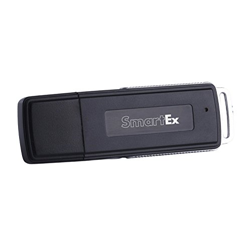 SMARTEX | Mini Grabador de voz 8GB / 150 horas USB Audio - micrófono Espía - Voice Recorder Pendrive USB 2 en 1