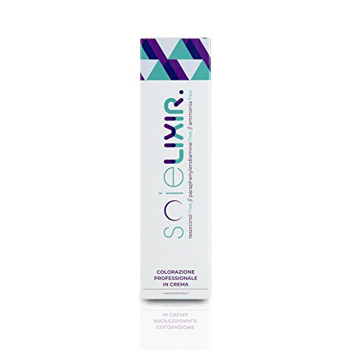 Soielixir Tinte Permanente para Cabello en crema SIN Resorcinol, parafenilendiamina y amoniaco - 93 colores - 100 ml - Rosa Algodòn de Azùcar