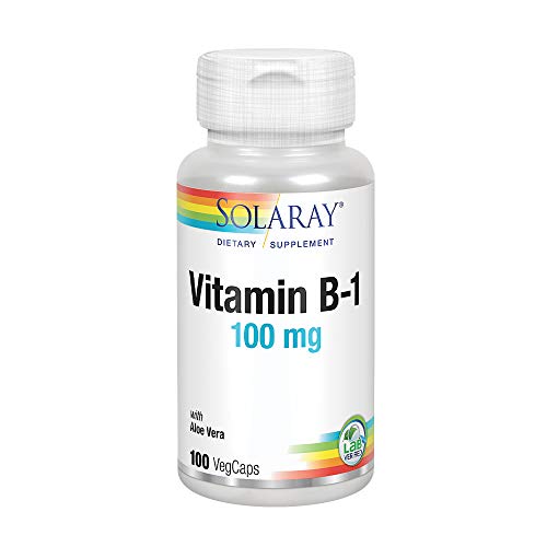 Solaray Vitmin B-1 100mg | 100 VegCaps