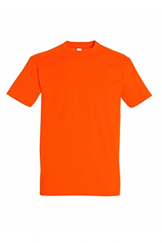 SOLS Imperial - Camiseta Unisex m/Corta 190gr./Child: Imperial - Camiseta Unisex m/Corta 190gr. - Color Naranja/Talla L