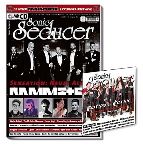 Sonic Seducer 05-2017 mit 12 Seiten Rammstein Titelstory und exkl. Interview zur Sensation: Neues Rammstein Album + CD, Bands: Depeche Mode, Welle: Erdball, Blutengel, Linkin Park u.v.m.