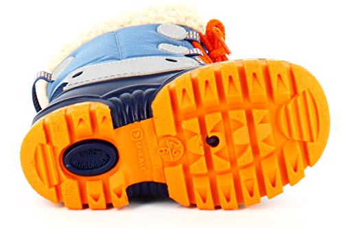 Spirale Fabi, Botas de Nieve Unisex Niños, Azul (Celeste 02319226), 22 EU