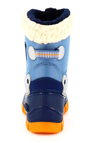 Spirale Fabi, Botas de Nieve Unisex Niños, Azul (Celeste 02319226), 22 EU