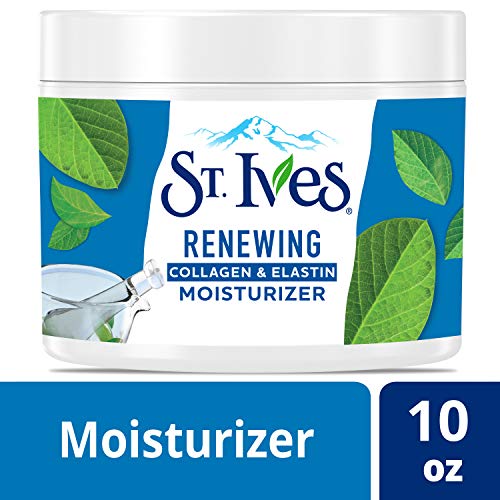 St Ives Crema hidratante facial de colágeno de piel atemporal 10 onzas