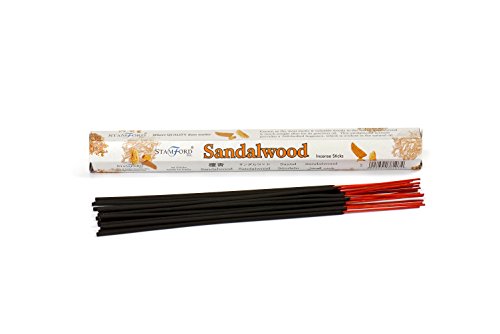 Stamford Sandalwood Incense, 20 Sticks x 6 Packs