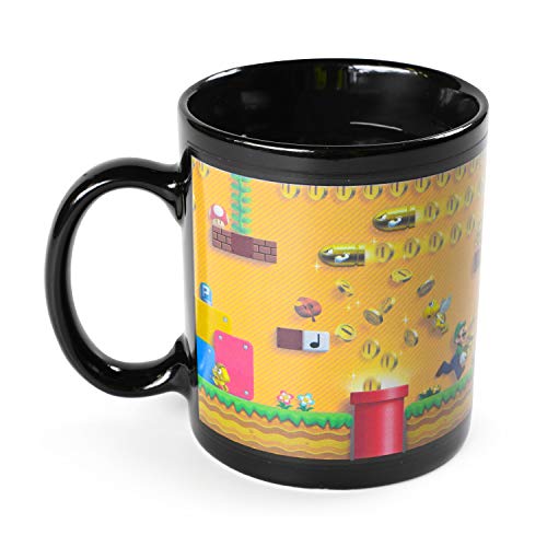 Super Mario - Heat Changing Mug Gold Coin Rush, 320 ML