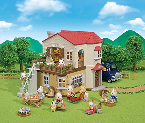 Sylvanian Families-La Grande Maison éclairée Casa con luces (EPOCH 5480), Paquete optimizado , color/modelo surtido