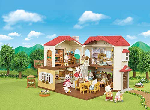 Sylvanian Families-La Grande Maison éclairée Casa con luces (EPOCH 5480), Paquete optimizado , color/modelo surtido